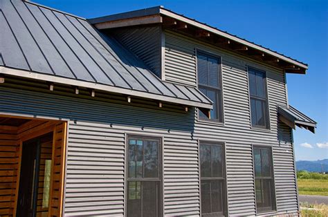 corrougated metal siding house|exterior metal siding panels.